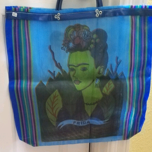 NEW Frida Kahlo Reusable Mercado Mesh Bag - Picture 11 of 15